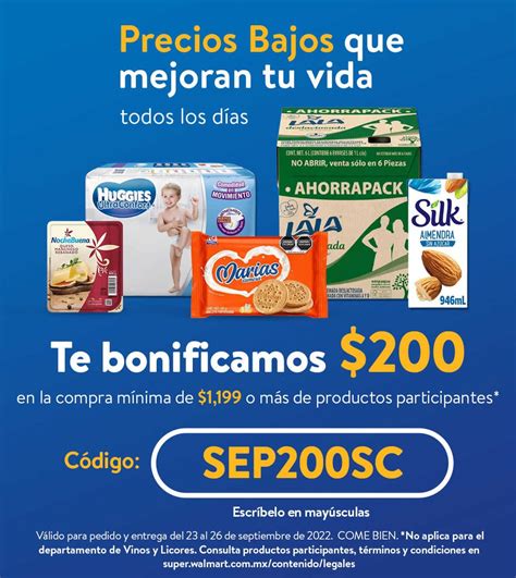 Cup N Walmart Super De De Bonificaci N Este Fin De Semana