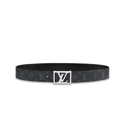 Thắt lưng nam Louis Vuitton Slender 35mm Reversible Belt Epi Black siêu