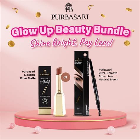 Save Bundle Purbasari Lipstick Color Matte Purbasari Ultra Smooth