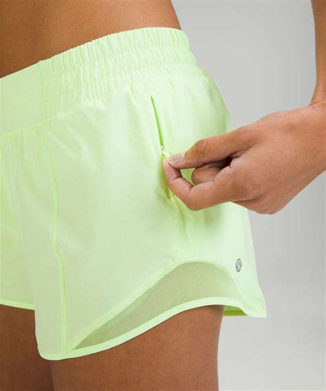 Lululemon Hotty Hot Low Rise Lined Short Faded Zap Lulu Fanatics