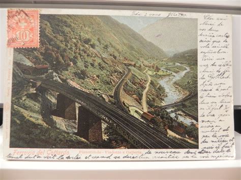 Ak Alte Postkarte Ferrovia Del Gottardo Kaufen Auf Ricardo