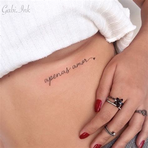 Tatuagens Femininas Escritas Frases E Ideias Inspiradoras Tatuagem