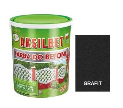 AKSILBET FARBA DO BETONU GRAFIT 1L AKB016 Cena Opinie Farby