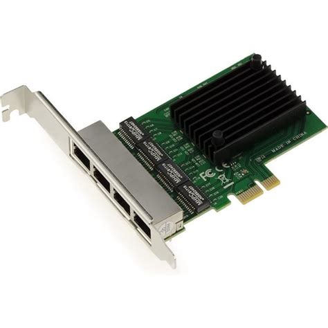 Kalea Informatique Carte Controleur Pci Express Pcie Ports Rj