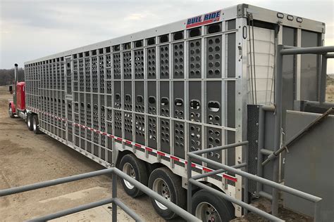 Bull Ride Livestock Semi Trailers Mh Eby