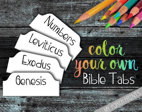 Blank Diy Bible Tabs Printable Blank Bible Tabs Double Sided Bible Tabs Printable Bible Tabs Etsy