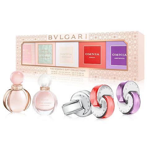 Bvlgari Womens T Collection 5 Piece T Set Perfume Nz