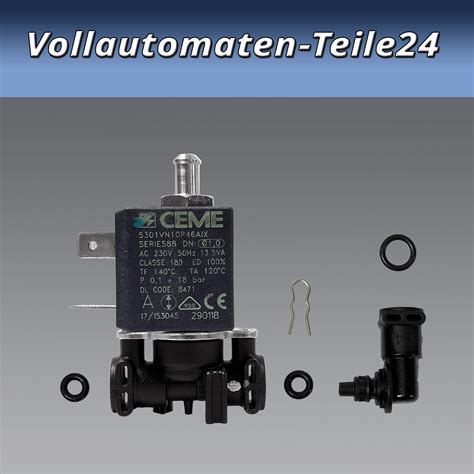 Delonghi Solenoidventil Magnetventil 3 Wege Kit 5513225711 CEME5315VN1