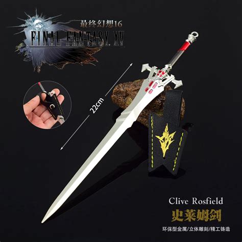 Final Fantasy 16 Clive Rosfield Invictus Sword Miniature