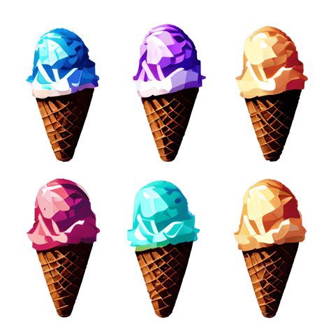 Ice Cream Cones · Creative Fabrica