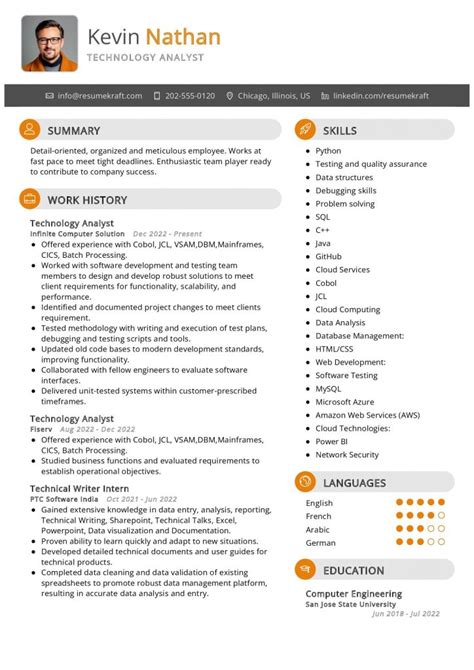 Professional Resume Samples In Resumekraft