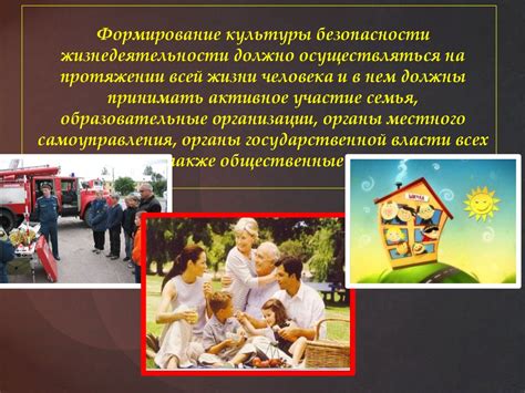 Культура безопасности жизнедеятельности - презентация онлайн
