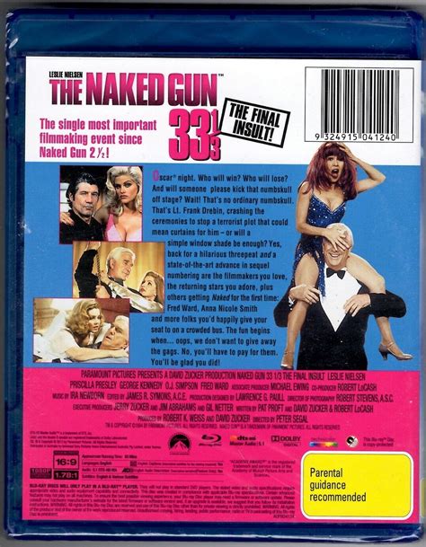 Naked Gun The Final Insult Blu Ray For Sale Online Ebay