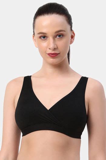 Buy Soie Non Wired Removable Padded Full Coverage Beginners Bra Black At Rs502 Online Bra