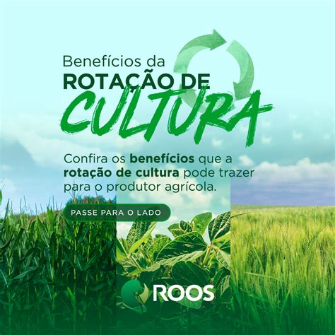 Benef Cios Da Rota O De Culturas Sementes Roos