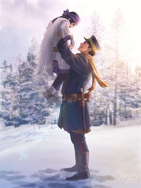 Sugimoto Saichi And Asirpa Golden Kamuy Drawn By Mprichin Danbooru