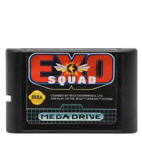 Exosquad Mega Drive Paralelo 1 Seminovo Arena Games Loja Geek