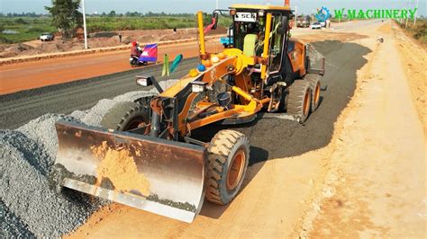 Nice Activities Motor Grader Liugong Spreading Gravel Making Foundation