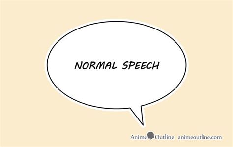 How To Draw Manga Speech Bubbles Tutorial Animeoutline Speech