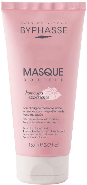 Успокаивающая маска для лица Byphasse Home Spa Experience для сухой и ...