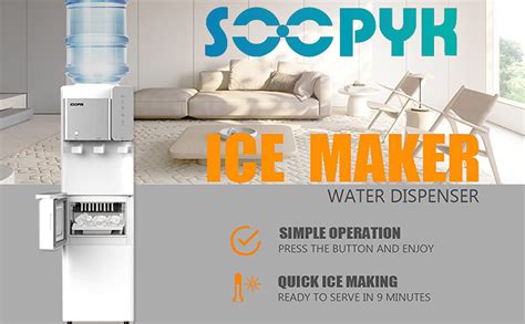 Amazon Soopyk Hot And Cold Water Cooler Dispenser With Ice Maker