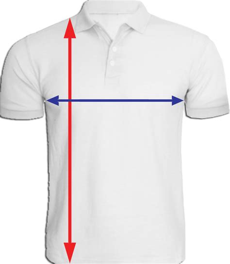 Download White Polo Shirt Measurement Guide