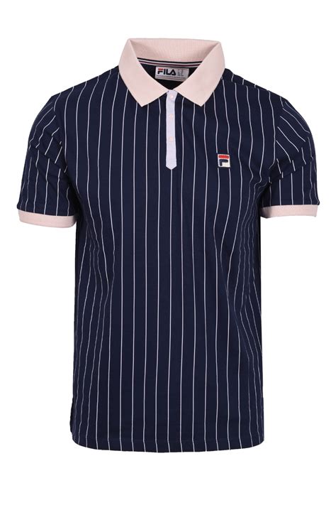 BB1 Classic Vintage Striped Polo LM1839AT | Michael Stewart