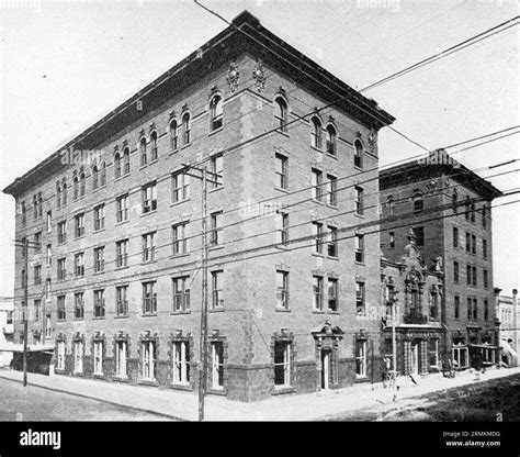 The Now Demolished Hotel Hattiesburg Opened In 1906 Stock Photo Alamy