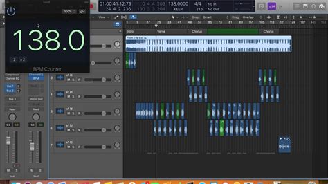 How To Find Bpm Tempo Logic Pro X Youtube