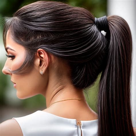 Rabo De Cavalo Baixo - Aprenda a fazer um penteado com rabo de cavalo baixo