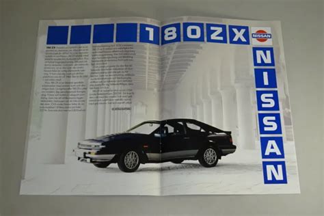 Prospectus Brochure Nissan 180 Zx Eur 2232 Picclick Fr