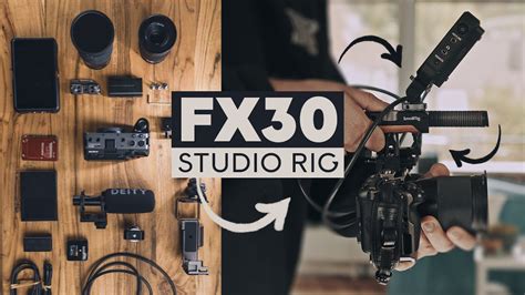 Turn Your Sony Fx30 Into A Youtube Studio Camera And Be Ready To Shoot