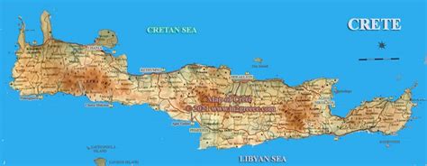 Maps of Crete