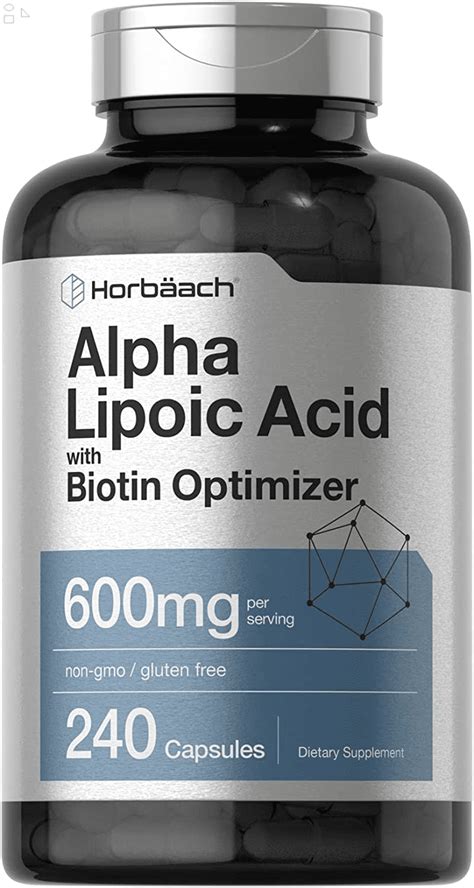 Alpha Lipoic Acid Mg Capsules With Biotin Optimizer Non