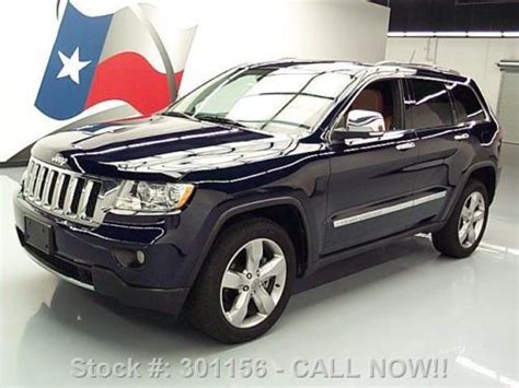 Find Used Jeep Grand Cherokee Overland Hemi Pano Sunroof K Texas