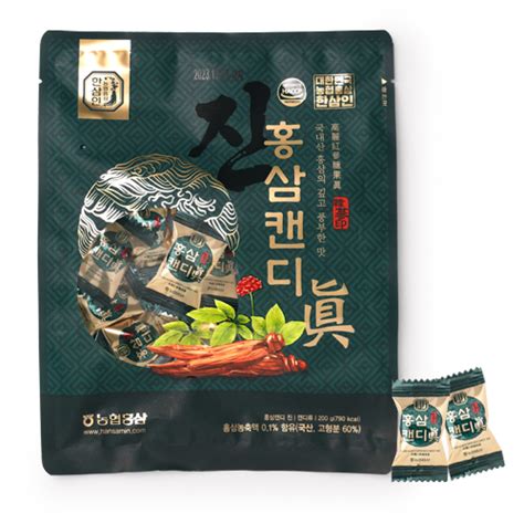 AUTHENTIC KOREAN RED GINSENG CANDY 200g – Korean Red Ginseng Hansamin