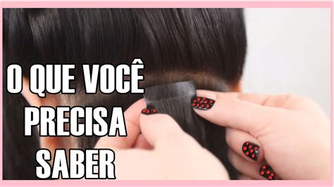 TUDO SOBRE MEGA HAIR DE FITA ADESIVA Por Alê Soares YouTube