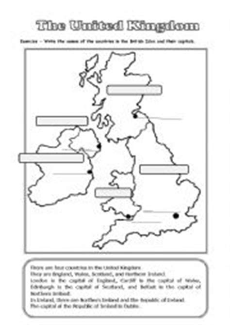 The United Kingdom ESL Worksheet By Simonet