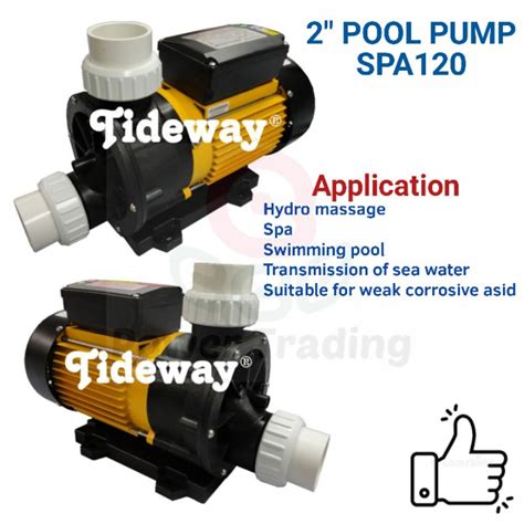 2 Tideway Prc Brand Pool Pump Sea Water Pump 09kw 12hp 075kw