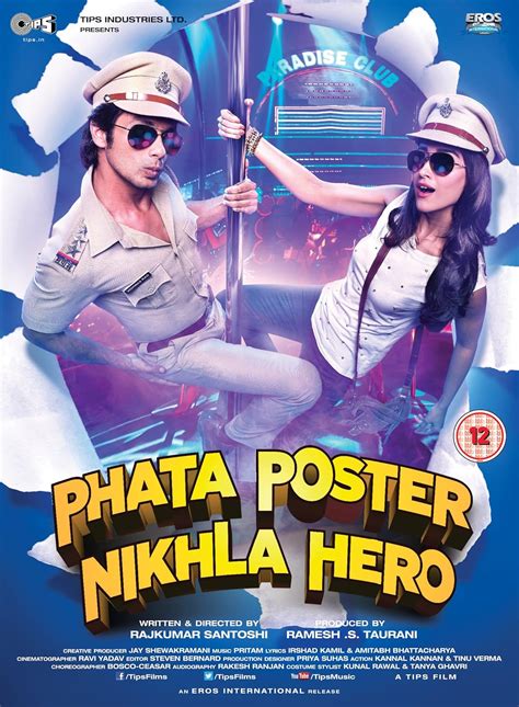 Phata Poster Nikla Hero DVD UK Import Amazon De Shahid Kapoor