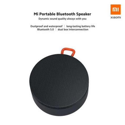 XIAOMI Mi haut parleur Portable sans fil étanche à la poussière basse