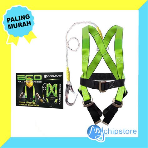 Jual Safety Belt Full Body Harness Gosave Eco Body Harness Single Big