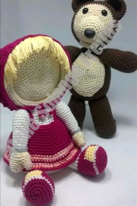 VEM VEM 39 Ideias De Amigurumi Masha E O Urso Videos Amigurumi