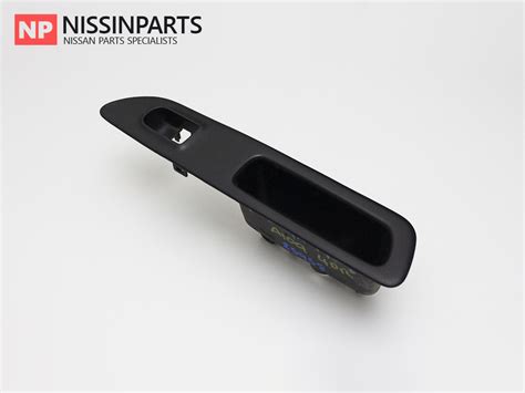 Nissan Skyline R Sedan Left Rear Passengers Window Switch Surround