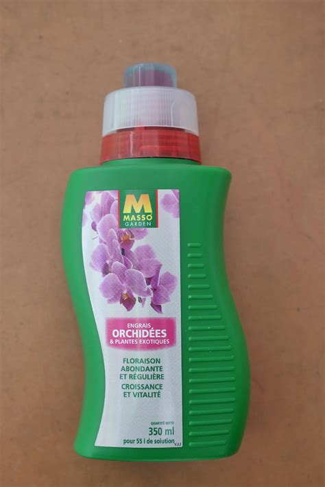 Engrais Orchidées Plantes exotiques 350ml Masso Garden Jardi Pradel