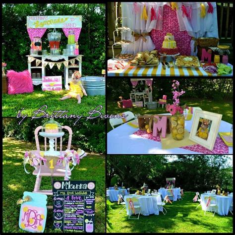 Pink Lemonade Birthday Party Ideas Photo 1 Of 26 Sunshine Birthday