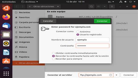 Cómo conectar mediante FTP en Linux Ayuda dinahosting