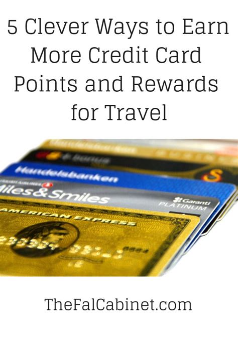 Earn More Points and Rewards for Travel