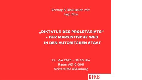 Ingo Elbe Diktatur Des Proletariats Der Marxistische Weg In Den