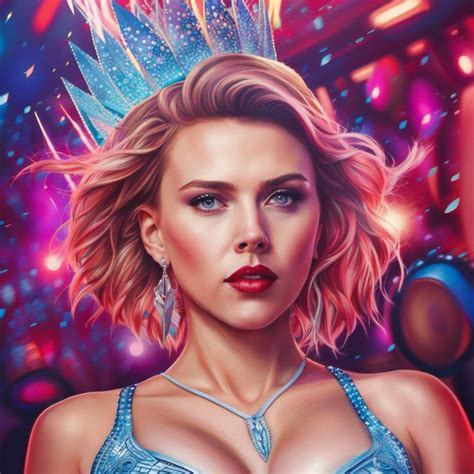 Scarlett Johansson Ai Generated Artwork Nightcafe Creator